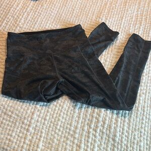 Black and Grey camouflage leggings